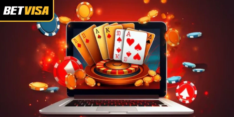 Giao diện hướng dẫn đăng nhập DG Live Casino tại Betvisa