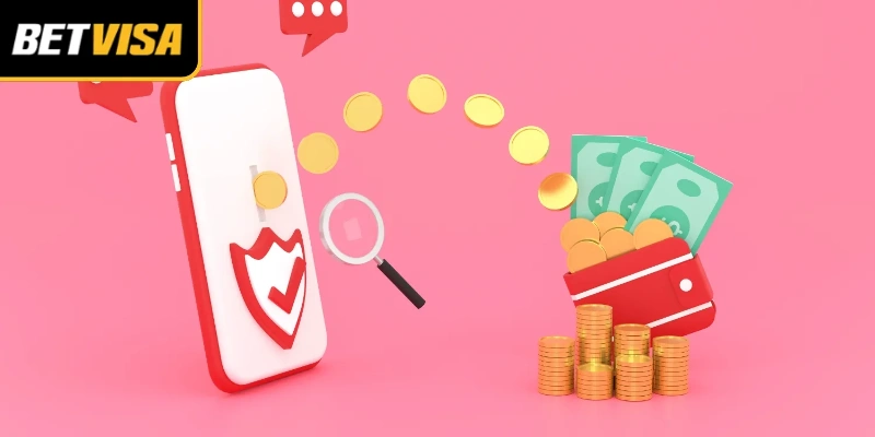 Rút tiền Betvisa qua ví điện tử đơn giản chỉ trong vài phút